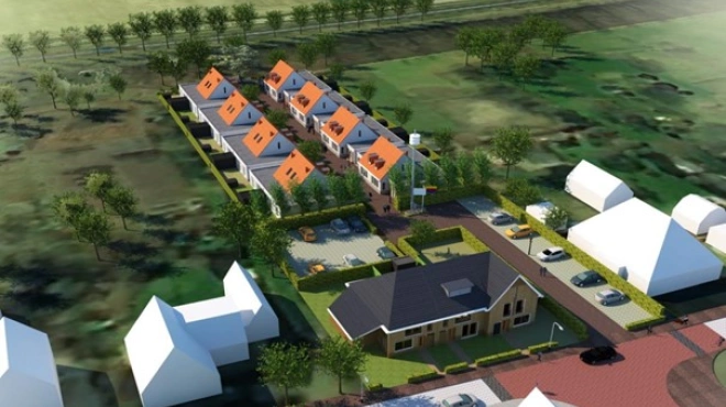 Afbeelding Nieuwbouw 19 woningen Elft (Marten Snoodijkhof) Hippolytushoef