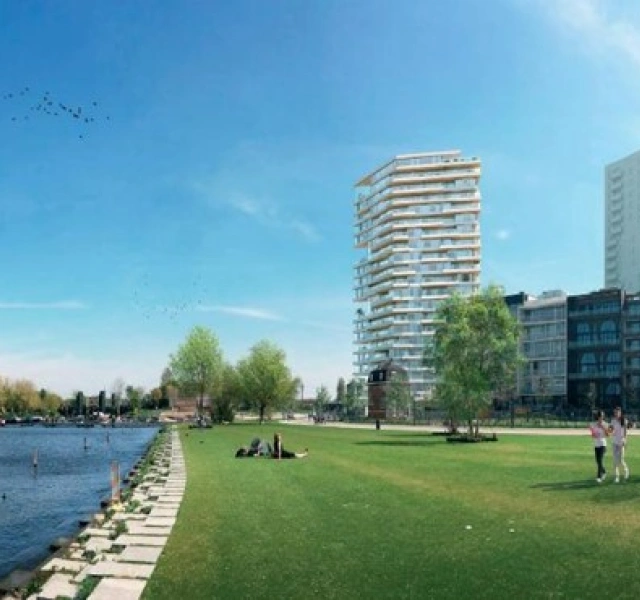 Project HAUT, Amstelkwartier blok 1 te Amsterdam