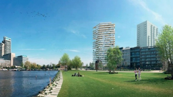 Afbeelding Project HAUT, Amstelkwartier blok 1 te Amsterdam