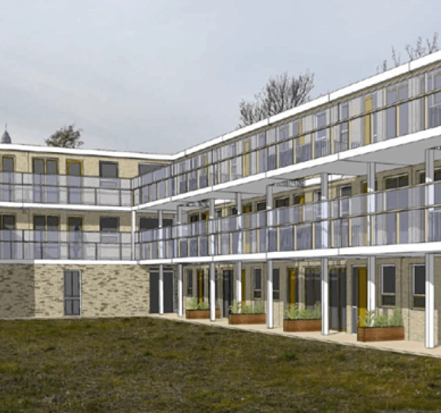 Nieuwbouw 76 woningen Korrelbeton Hoek van Holland