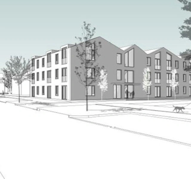 Nieuwbouw 18 zorgappartementen met gemeenschappelijke woonkamers, Huizer Maatjes te Huizen