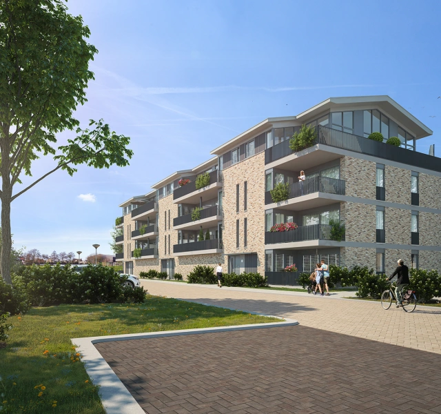 Nieuwbouw 40 appartementen Het Zilt fase 2B, De Zilk