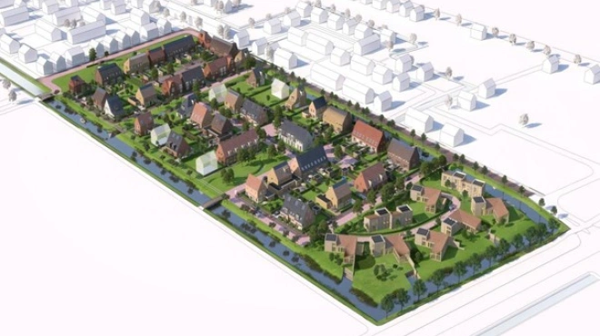 Afbeelding Nieuwbouw Willem Alexanderhof te Julianadorp aan Zee